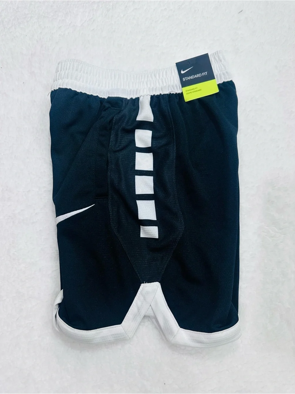 Boy’s Nike Black and White Shorts